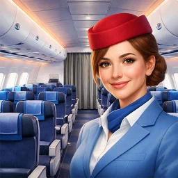 Air Hostess Simulation icon
